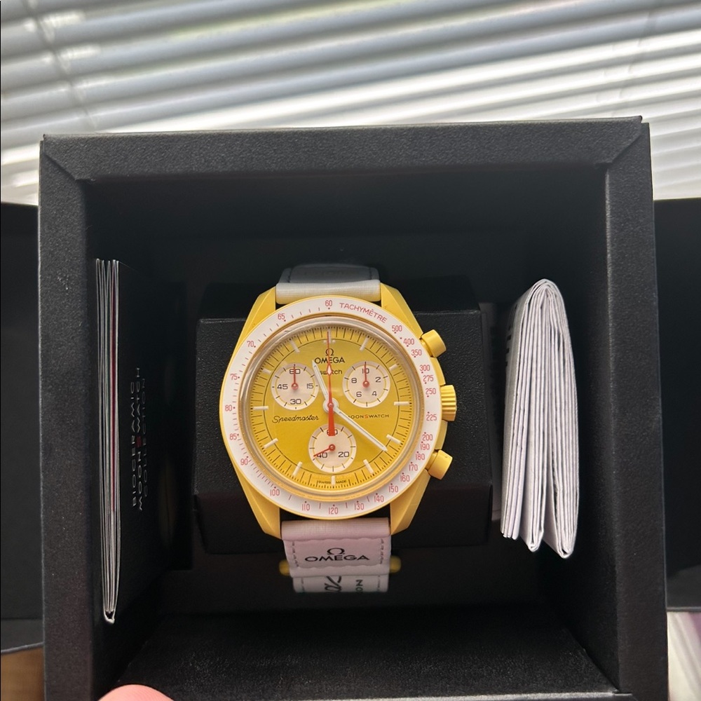 Omega x Swatch Mission Sun